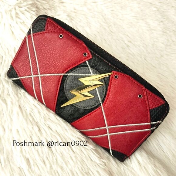 Loungefly DC Comics Justice League The Flash Costume Mini Backpack and Wallet main image 10